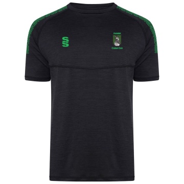 Dual Gym T-shirt : Black Melange