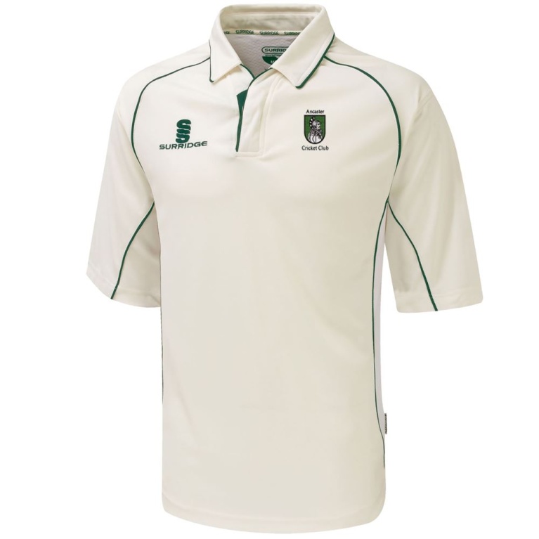 Premier Cricket Shirt - Short Sleeve Green