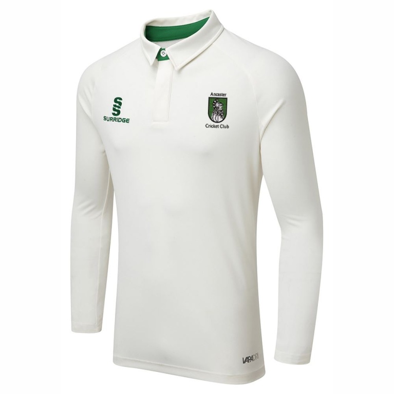 Ergo Long Sleeve Cricket Shirt Green